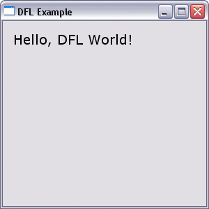 Hello, DFL World!